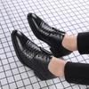 New Men Plus Size Business Formal Casual Splicing Carving Breathable Comfortable Classic Youth Fashi Shoes