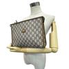GUCCI Gucci Plus Vintage GG pattern PVC Clutch bag Brown PVC Used