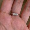 Women's Marquise Cut Diamond Ring: Elegant and Sparkling Niche Design
