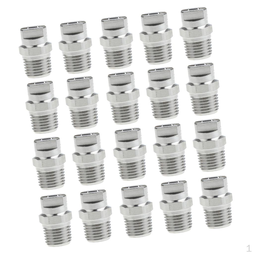 

1/4 Насадка для мойки высокого давления 65 градусов 20 штук