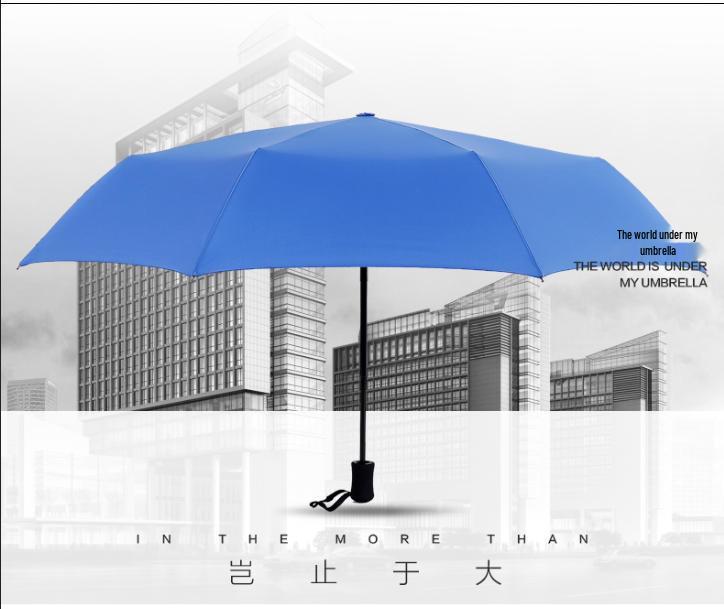Large Windproof Automatic Folding Umbrella with Custom Logo