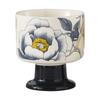 Flower Ice Cream Cup High Foot Ice Cream Cup Ceramic Household Ladies High End Light Luxury High Value Commercial Dessert Cup