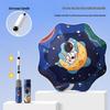 Kids' Cartoon Astronaut Star Reflective Umbrella