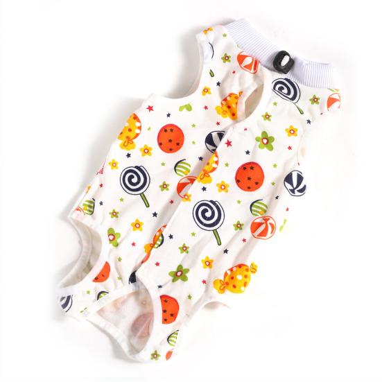 Cat Weaning Suit Cartoon Pattern Anti-licking Skin-friendly Pet Cats Surgical Recovery Suit Pet Supplies