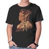 Unisex Crew Neck T-Shirt Githyanki Fighter Graphic Short Sleeve Casual Tee