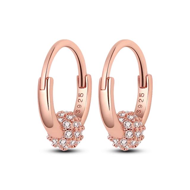 Silverörhängen 925 Sterling Silver Ocean Heart Shell Daisy Flower Moon Drop Örhängen Dam Dubbar Örhängen Modesmycken