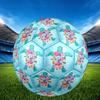 1pc Sea Turtle Flowers Theme Soccer Ball Football, Size 5, Lightweight PVC, Outdoor Training Soccer Ball,Gift J61413