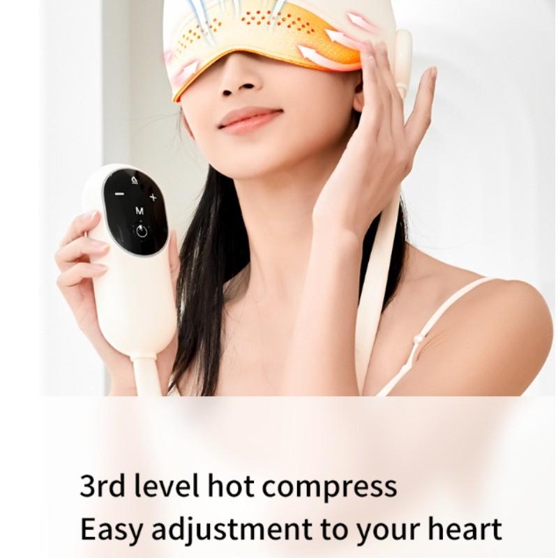 Air Pressure Head Massager Electric Scalp Eye Heating Massager Hot Compress Relieve Headaches Physiotherapy Instrument