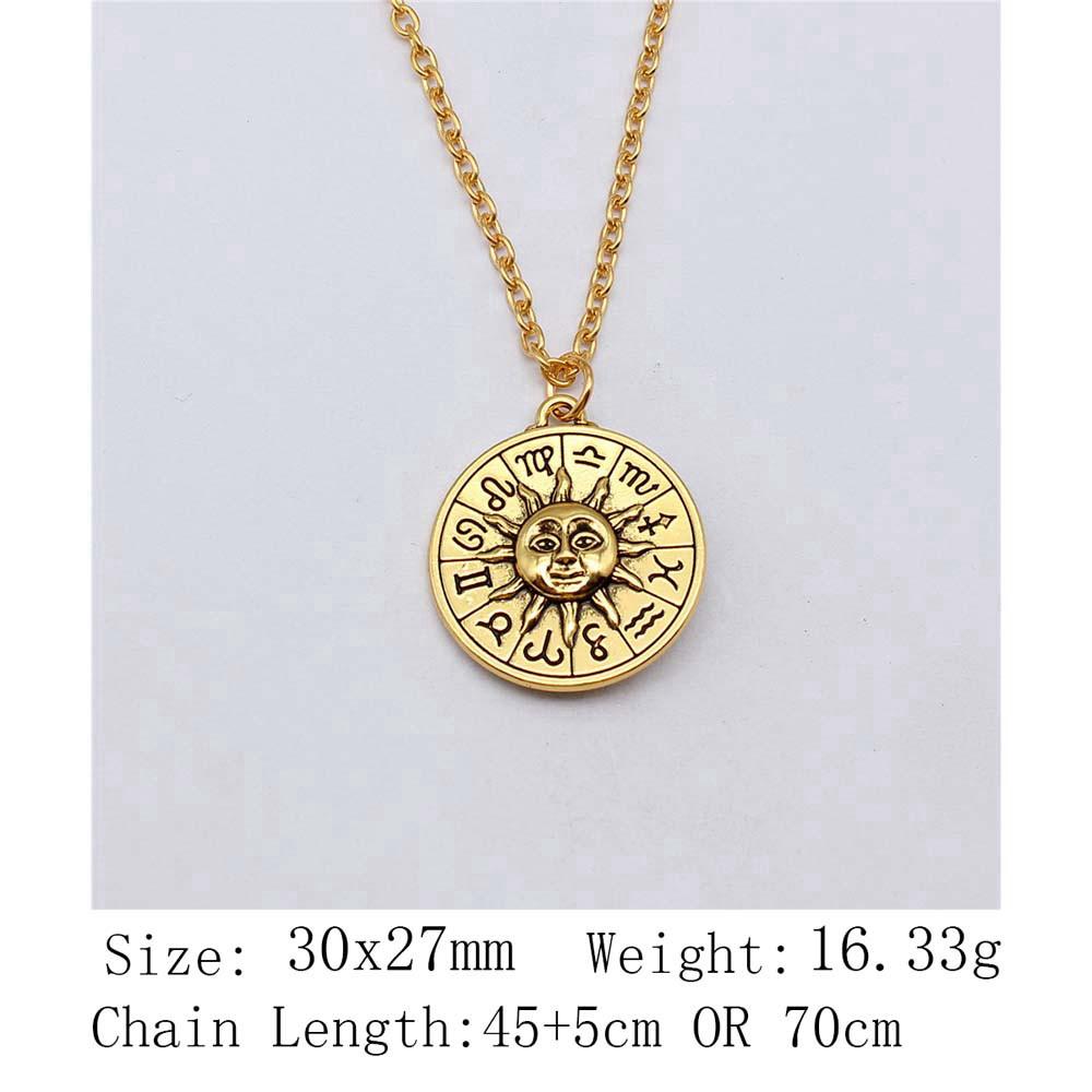 Birthday Gifts Bracelet Accessories Gold Color Talisman Amulet 45cm Or 70cm Long Chain Necklace Cheap Things Choker Necklace