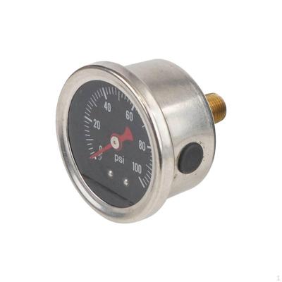 Petrol Pressure Gauge Analog MetalBodied for Mechanics, Car Automotive Specialists,