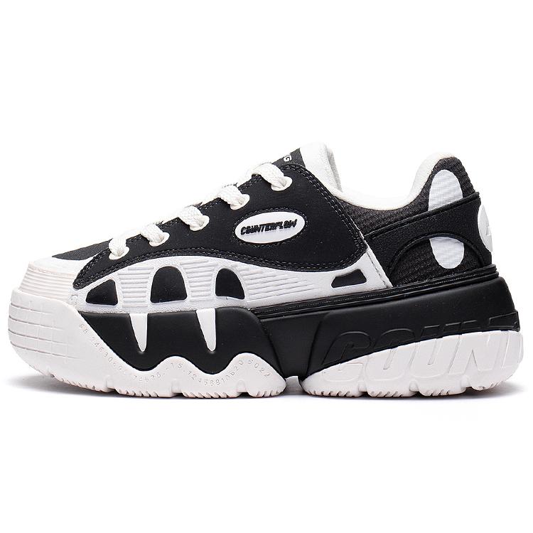 

New LiNing CF Tracing Whale Low Top Sports Casual Shoes Women s Black White AGCS228-4 39