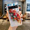 For Google Pixel 10 Pro Clear Phone Case Pixel 9 Pro XL Pixel 8 Pro 9A 8A 7A 7 6A 6 Pro Soft TPU Cover Soft Pale Little Flower