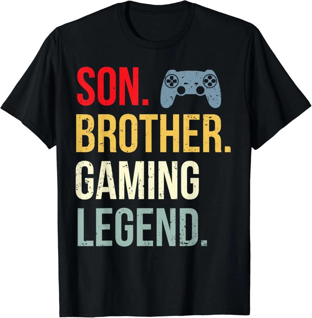 Funny Gaming Boys Girls Men Gamer Brother Video Game Gift Unisex T-Shirt