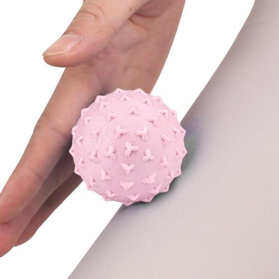 Massasjeball Yoga Fascia Ball Kompakt størrelse Bærbar Skulder Nakke Ben Smertelindring Muskelavspenning Massasjeball