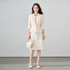 Women's Office Wear Suit Jacket & Dress Set