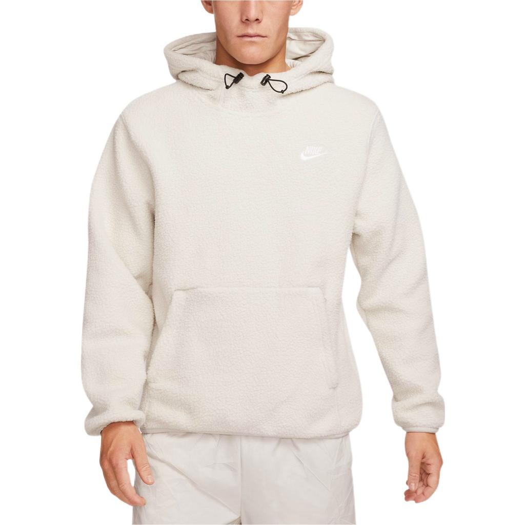 Nike Sweatshirts Men's Ecru Hooded Thickened Regular DV8155-072