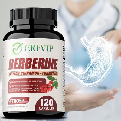 Berberin HCl 4700 mg - Cejlonská skořice, Zdravý cholesterol, Metabolismus a zdraví