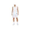 Nike Dri-Fit Elite Power Fashion Versatile Comfortable Solid Color Basketball Jersey Men Tops White IM9813-102