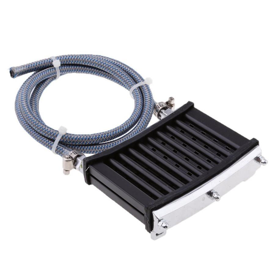 Universal CNC Engine Oil Cooler Kit Radiator 125cc 140 150cc PIT PRO Trail Dirt