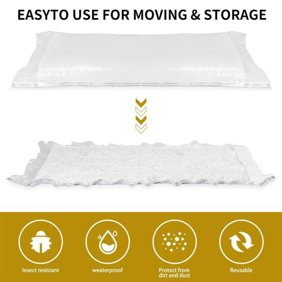 Vak na vakuové uložení matrace Úsporný prostor Odolný proti vlhkosti Pohodlný uživatelsky přívětivý vak na matrace Domácí zdroj