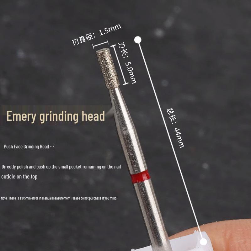 Tungsten Carbide Diamond Nail Grinding Head - Exfoliates Dead Skin