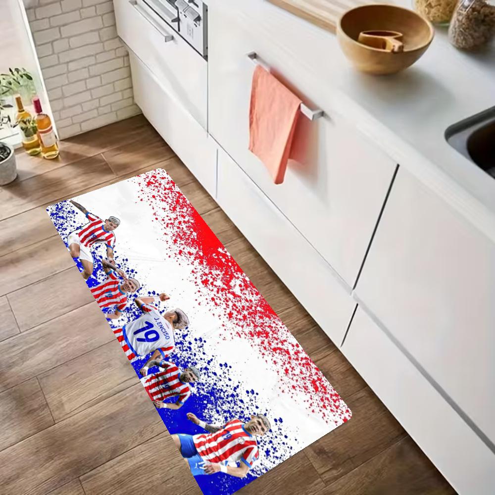 Atletico Madrid Nonslip Kitchen Mat Floor Carpet Rug For Indoors Outdoors Home Decor Room Supplies Spring Decor