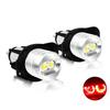 2 stk 10w LED Angel Eyes markeringslys Pærer feilfri hvit/rød/blå for BMW E90 E91 3-serie 325i 328i 335i 2006-2008