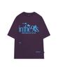 ODDSTUDIO In The 90S Graphic Oversized T-Shirt - Dark Purple