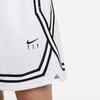 Nike Fly Crossov Embroidered Logo Striped Lace-Up Sports Shorts Women Shorts White DH7326-100