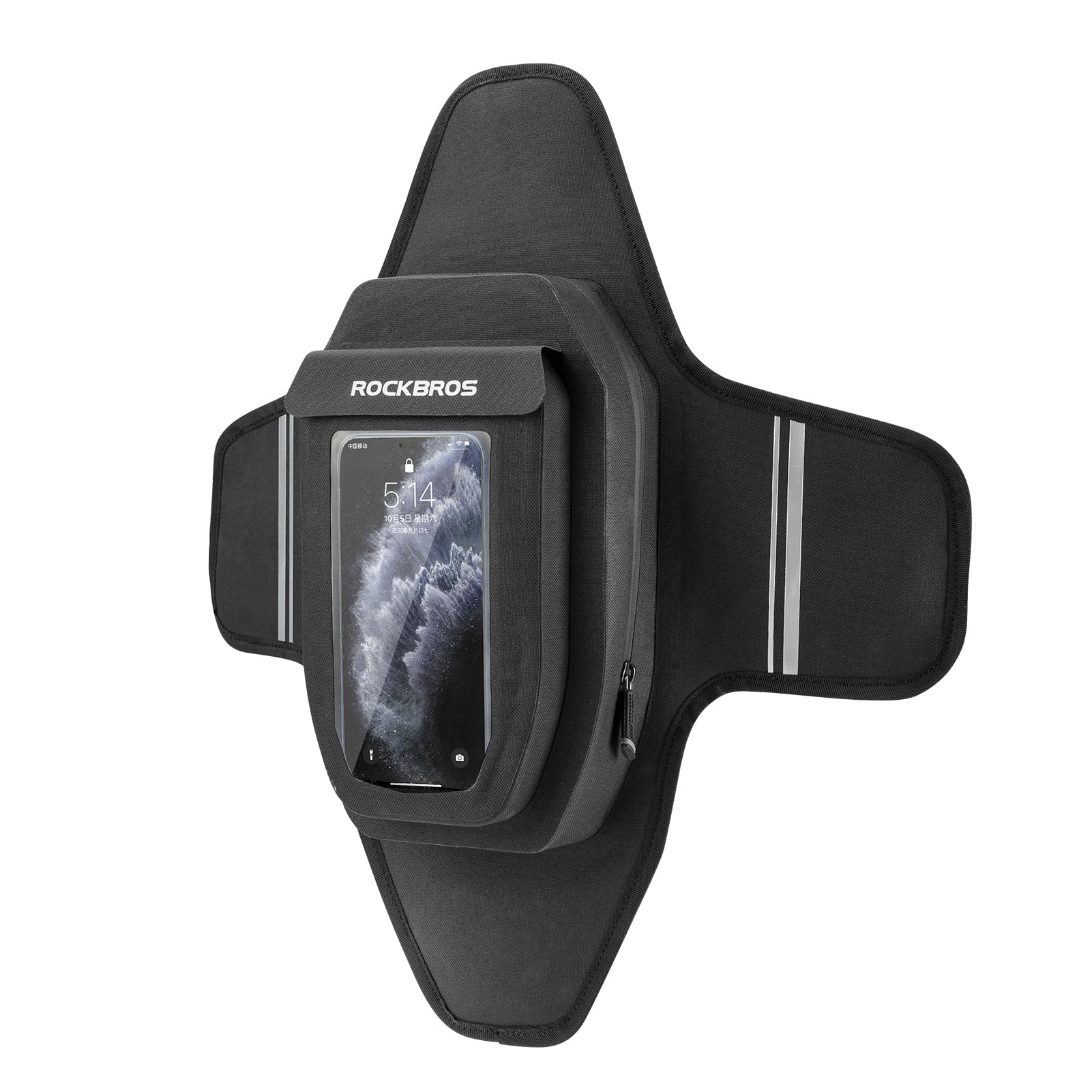 

ROCKBROS Motorcycle Tank Bag with Strong Magnetic Fits TPU Night Small Item Perfect for or Black Attachment, Waterproof, 6.5-inch Smartphones,