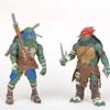 4pcs Teenage Mutant Ninja Turtles Action Figure NECA TMNT Anime Film Figure Movable Model Toys Kawaii Harajuku Kids Gift