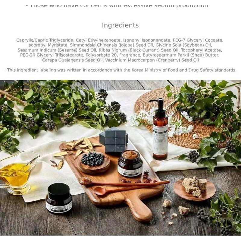 Dear, Klairs - Gentle Black Deep Cleansing Oil