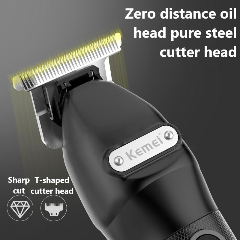 KM-1753 pro corded cordless men electric hair trimmer professional barber hair clipper beard haircut machine rechargeable