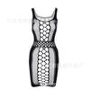 Sex Underwear Transparent Hollow Sexy Net Socks Women's Stockings Tight Net Clothes One-piece Suspender Hip Skirt