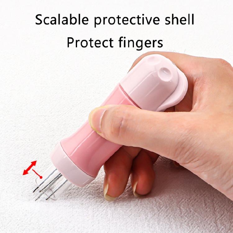 Felting Needle Tool with 5/8 Wool Felting Supplies Needle Pen Style Needle Felting Tool for Patchwork