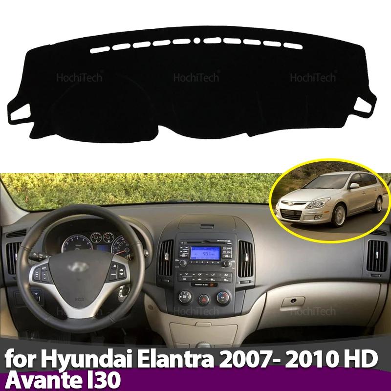 Anti-Slip Dashboard Cover Protective Pad Car Accessories for Hyundai Elantra 2007-2010 HD Avante I30 Sunshade Carpet