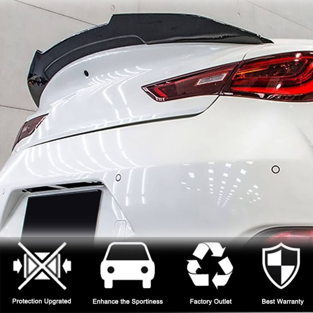 Spoiler V2 (pro Q60 2016-2022, Karbon) pro Infiniti Q50/Q60