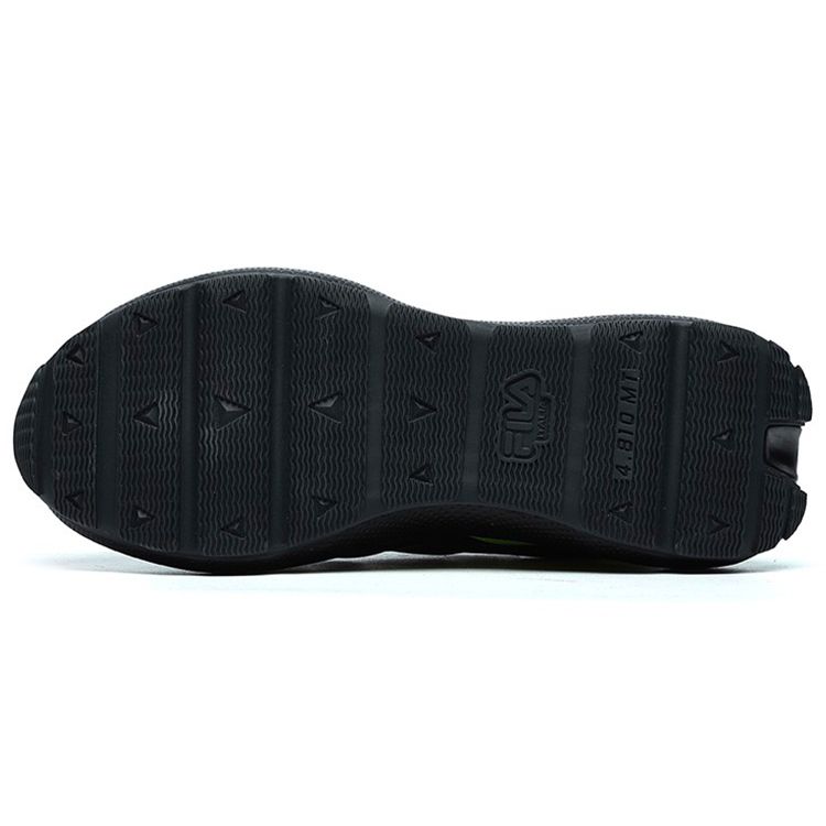 FILA Fusso Icona Fabric Comfortable Versatile Low-Top Casual Shoes Women sneaker Black Green F12W213113FUS