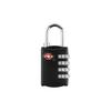 TSA Lock, Set of 1, Padlock, Dial, 4 Digits, Combination Lock, Number Type, Dial Lock, Small, For Travel, Safe, Waterproof, Rust-proof, Anti-Theft,