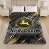 John Deere Print Flanelldecke Gemütliche Leichte Plüschdecke für Bett Sofa Haushalt