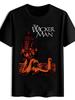 T-shirt The Wicker Man Graphic - Red & Orange Gradient Stripes