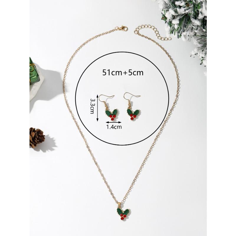 Hot Sale Christmas Ornaments, Creative Staff Snowflake Socks Snowman Christmas Tree Jewelry Holiday Set