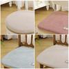 Cuscino Spesso Lavabile per Seduta in Memory Foam, Cuscino per Sedia, Cuscino da Pranzo con Lacci, Fondo Antiscivolo, Copertura per Arredamento Casa, Morbido e Caldo per Ufficio Autunno Inverno Legno