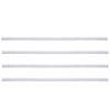VidaXL Wall Stakes 4 Pcs 1 M Galvanized Steel