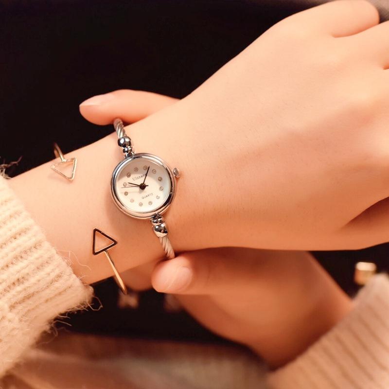 Vintage Open Bracelet Watch Female Student Korean Version Of The Simple Trend