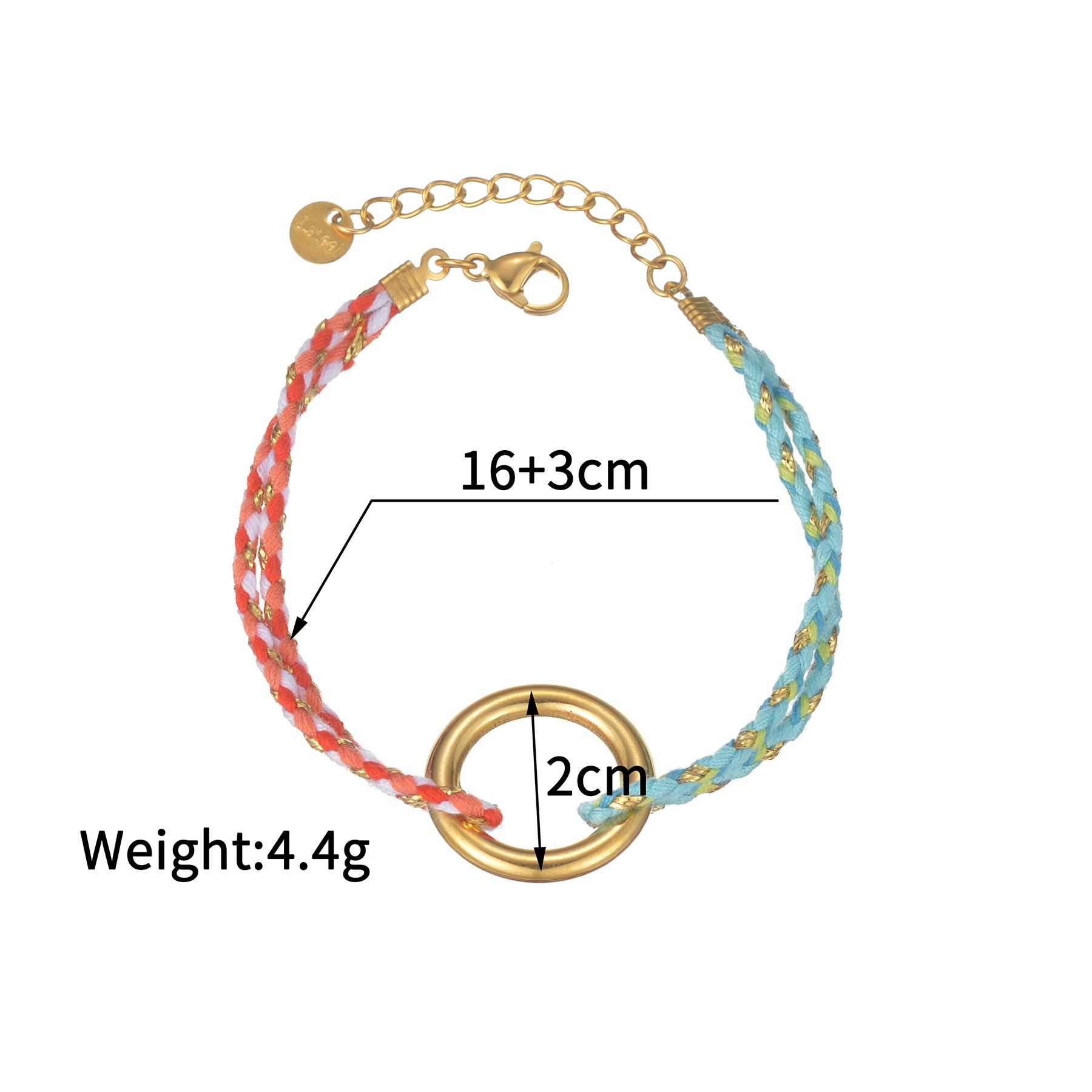 

Atoztide Multiple Styles Cherry Heart Pendant Bracelet for Women Girls Stainless Steel Braided Rope Chain Bracelet Jewelry Gift