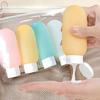 4 Stück/Set Nachfüllbare Flasche 60ml Weicher Lotion-Behälter Squeeze-Tube Leere Flasche Tragbare Reise Shampoo-Flasche