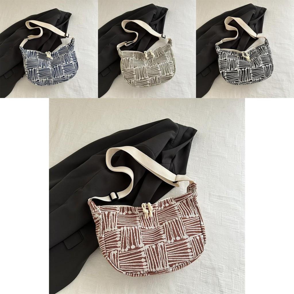 Trendy 2024 Vintage Aesthetic Single Shoulder Dumpling Bag For Everyday Use
