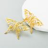 Japanese & Korean Inspired Butterfly Alloy Electroplated Stud Earrings – Trendy, Retro, High-Quality Design