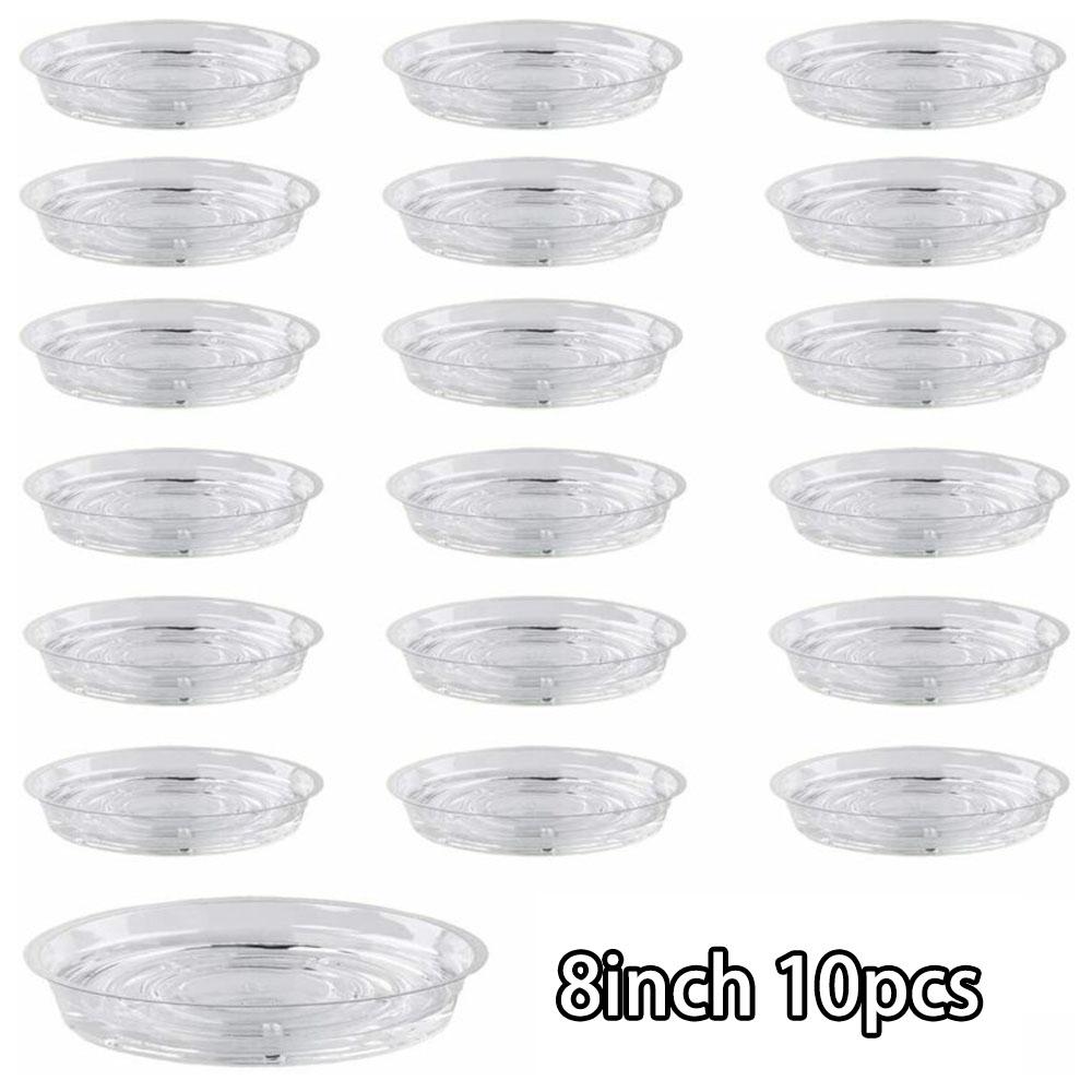 Flower pot mat Saucer Drip Tray Round Pot Base Clear Snack High quality